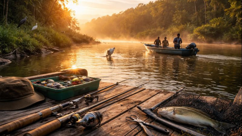Para Joel Alves, o turismo de pesca sustentável equilibra economia local e conservação.